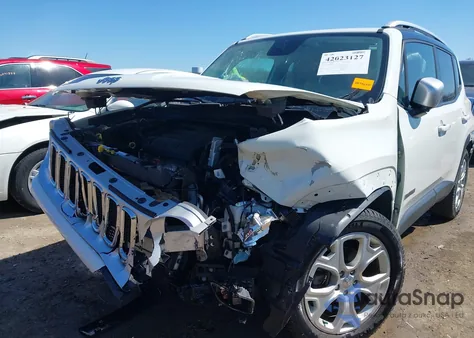 2016 Jeep Renegade Limited from USA, damaged, VIN ZACCJADT5GPE29952